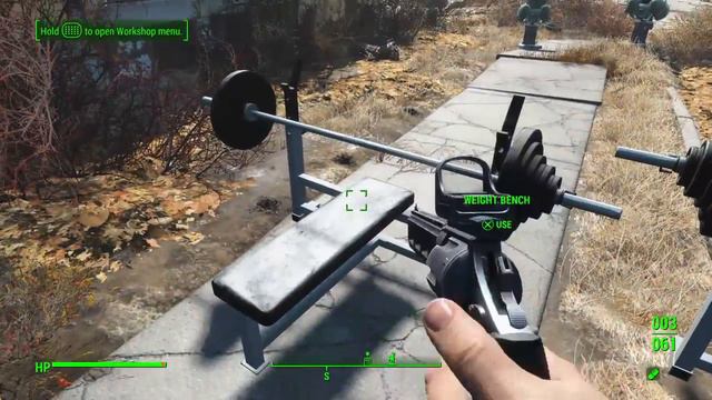 Fallout 4 Invisible Bench Press смотреть онлайн