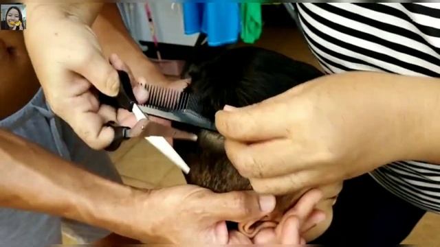 First Hair Cut with RIWA Trimmer смотреть онлайн