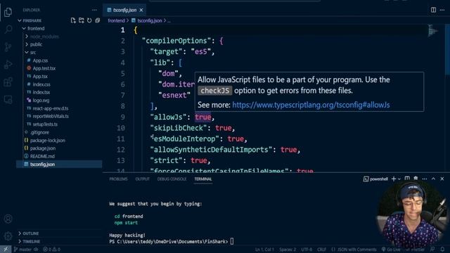 React + .NET Core Finance Project: App Overview + React Install смотреть онлайн