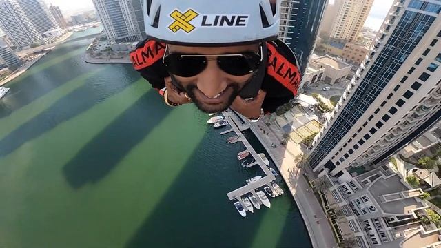 Zip Line In Dubai Marina Mall #xdubai  #xline  #zipline  #dubai  #dubaimarina  #dubaimarinamall