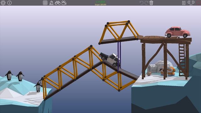 Poly Bridge 3 Solutions [High & Low 3-15] смотреть онлайн