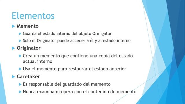 Behavioral Desing Pattern - Memento смотреть онлайн