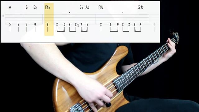 Guns N' Roses - Rocket Queen (Bass Only) (Play Along Tabs In Video) смотреть онлайн