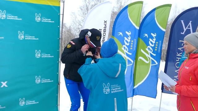 Семейные соревнования "Лыжня Зайковых" пос.Каменский смотреть онлайн