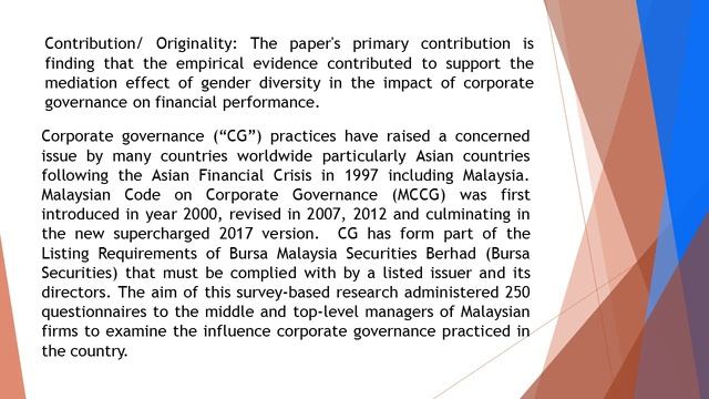 The Influence of Corporate Governance on Financial Performance Mediated by Gender Diversity JABS 20 смотреть онлайн