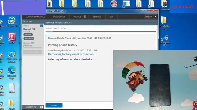 All huawei 2020 november Google Account Bypass/Reset Frp Lock Android 10 New update On chimera tool смотреть онлайн