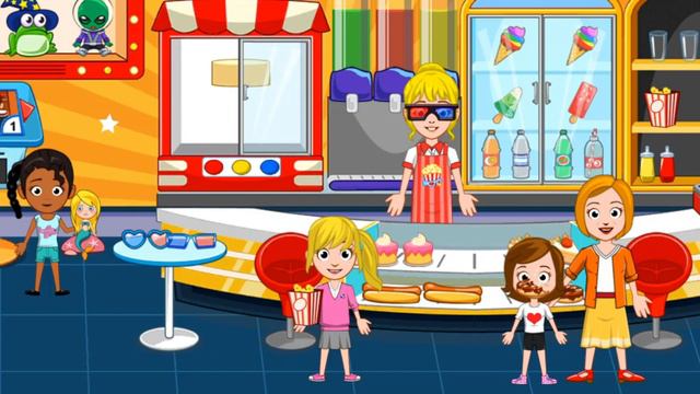 Lights, Camera, Action! New Cinema 🎥🍿 is now on the map | My Town: World смотреть онлайн