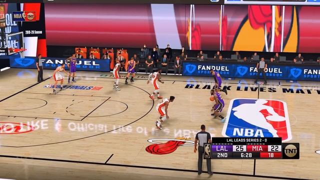 NBA 2K21 Next Gen Orlando Bubble Ultra Mod: The Finals | Lakers vs. Heat Game 3 | PC Overhaul смотреть онлайн