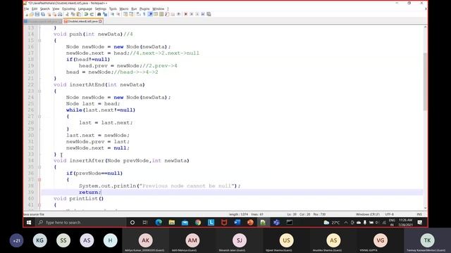 Data Structure- Double Linked List | Session 16 | Java Paathshala смотреть онлайн