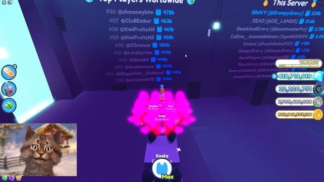 I Used 5 Accounts To BREAK into the LEADERBOARD! - Roblox Pet Simulator X смотреть онлайн