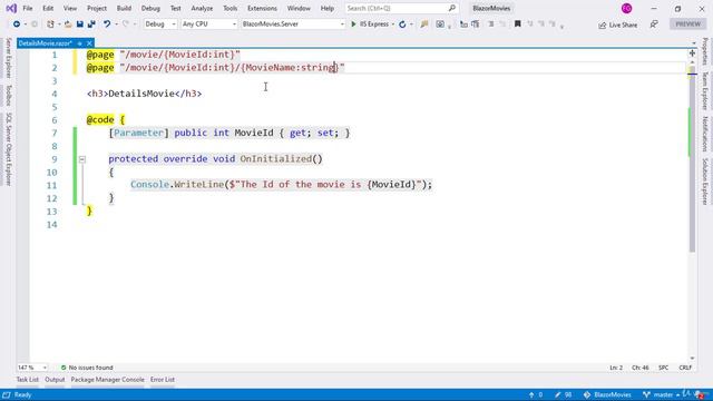 41. Параметры маршрута