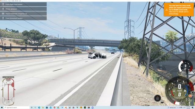 BeamNG drive 2018 Kia Stinger GT & 2015 Mazda3 Fatal Crash смотреть онлайн