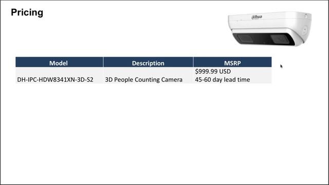 Dahua Webinar: People-Counting Camera, Thermal Temperature Cameras смотреть онлайн