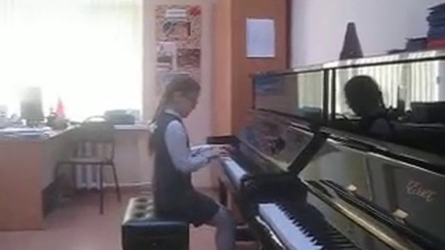 "Марш гоблинов", Б. Берлин, исполняет Аминэ Эргёз, общее фортепиано, 2 класс, ДШИ "Гармония", Тюмен смотреть онлайн