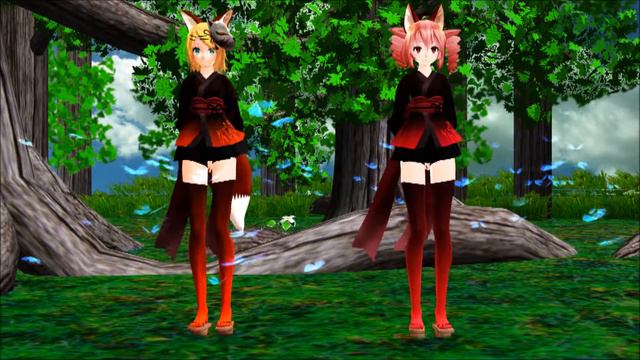 MMD - Maru Maru Mori Mori (motion+ model DL link) смотреть онлайн