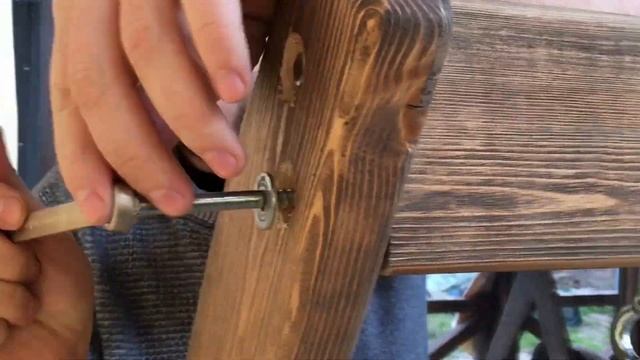 Как мы "Курортные" садовые качели на свадьбе собирали... смотреть онлайн