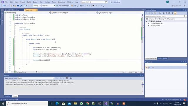 .Net Core Raspberry Pi GPIO - How to Read a Sensor Using .Net Core IoT Device Bindings. смотреть онлайн