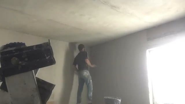 Наносим родбонт на стену мастер класс от Нурсултана смотреть онлайн