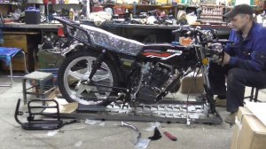 Сборка мотоцикла HUNTER 200