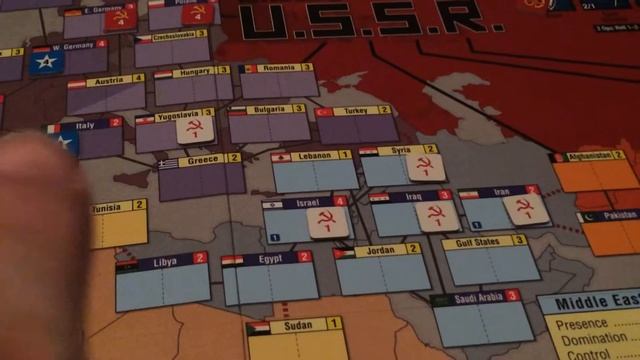 Twilight Struggle Play-through Game 4 - Turn 1 смотреть онлайн