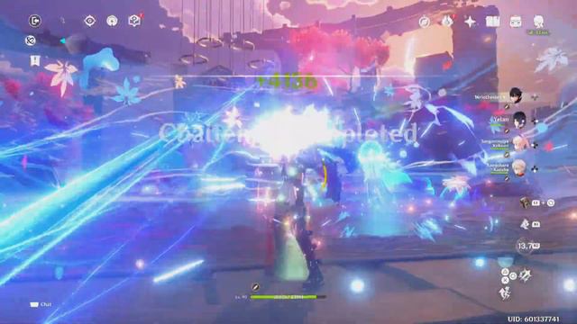 Genshin Impact - Wriothesley/Yelan Team смотреть онлайн