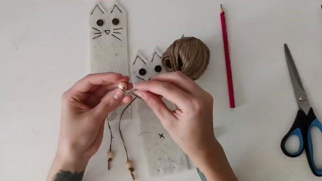 Мастер класс по созданию несложной классной закладки из фетра в виде кошечки ? смотреть онлайн