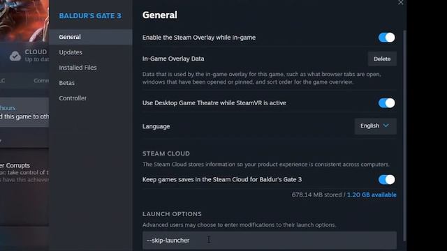 How to skip Larian launcher | Baldur's Gate 3 смотреть онлайн