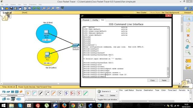 VLANs and Switch Configuration on Packet Tracer (EASY) смотреть онлайн