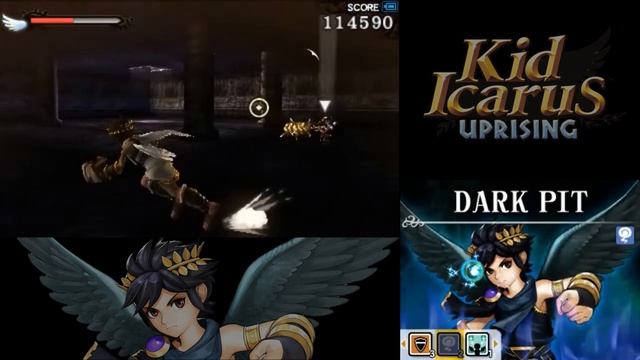 Let's Play Kid Icarus: Uprising Part 6: Stop Punching Yourself смотреть онлайн