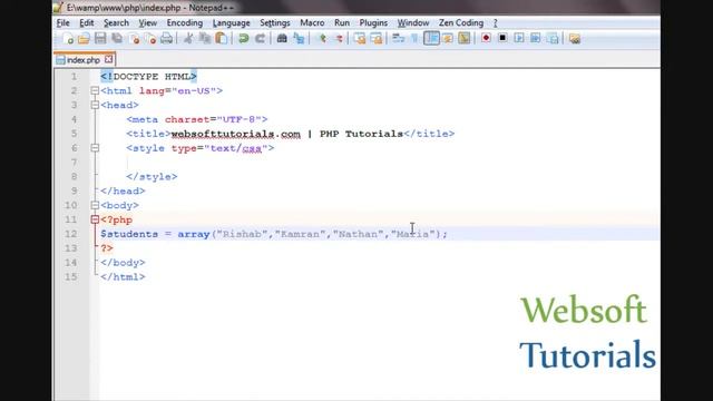 php tutorials in hindi urdu 23 arrays in php | PHP Master | Learning смотреть онлайн