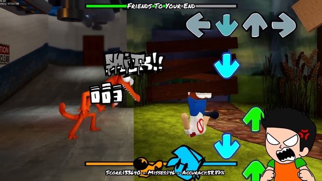 RAINBOW FRIENDS VS FRIDAY NIGHT FUNKIN?? | RAINBOW FRIENDS EN FNF MOD ROBLOX | JONDRES GC смотреть онлайн