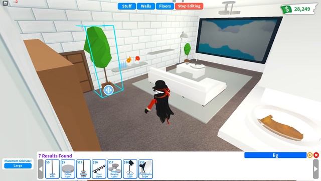 ROBLOX ADOPT ME  | FUTURISTIC HOUSE | АДОПТ МИ ОБУСТРАИВАЕМ ДОМ | ADOPT ME LIVING ROOM