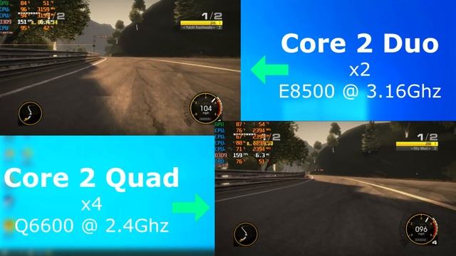 Fast Duo, Slow Quad - E8500 vs Q6600 - Which is faster? смотреть онлайн