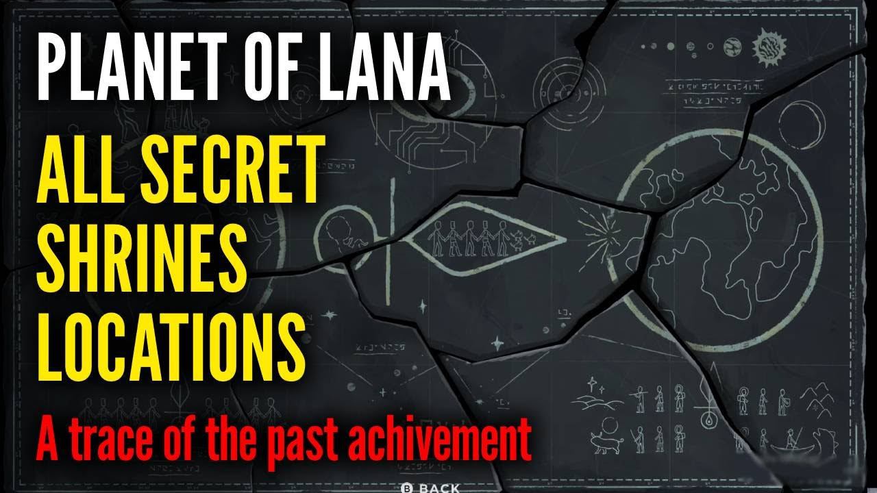 All secret shrines locations - Planet of Lana - A trace of the past achivement смотреть онлайн