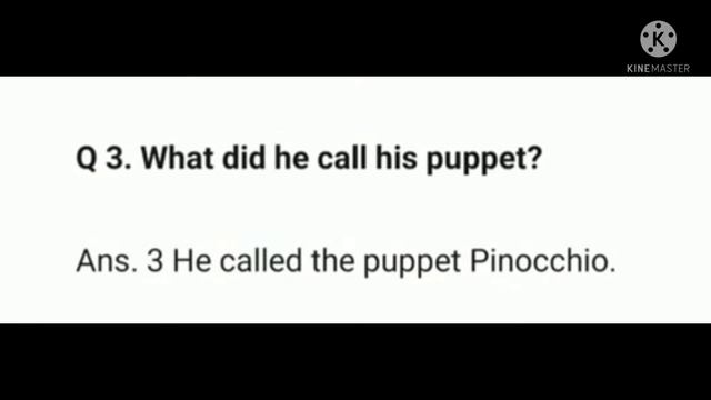 Pinocchio 's question answers | precise education смотреть онлайн