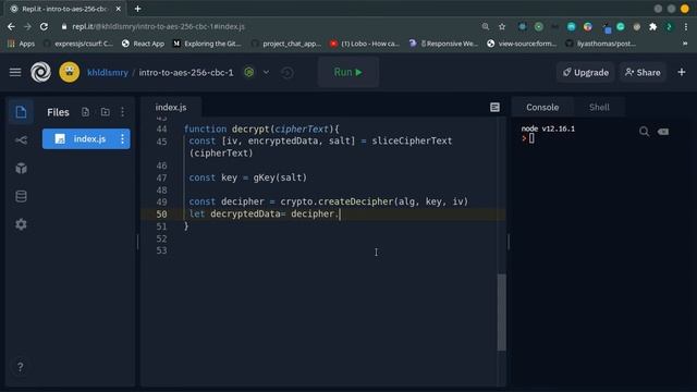تشفير البيانات بأستخدام خوارزمية aes-256-cbc #4 смотреть онлайн
