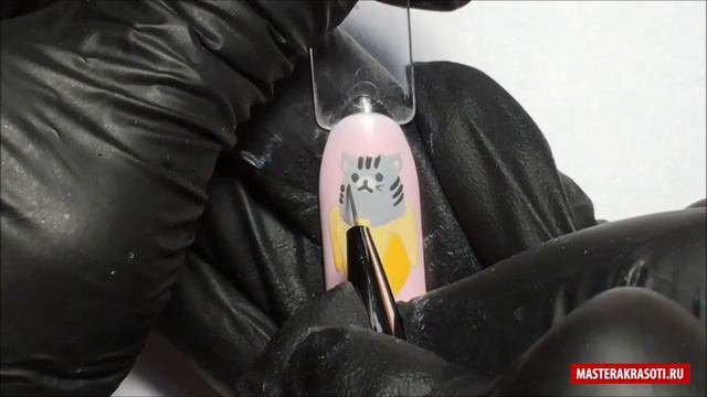 Бананя / Аниме Bananya. Дизайн ногтей Bananya смотреть онлайн
