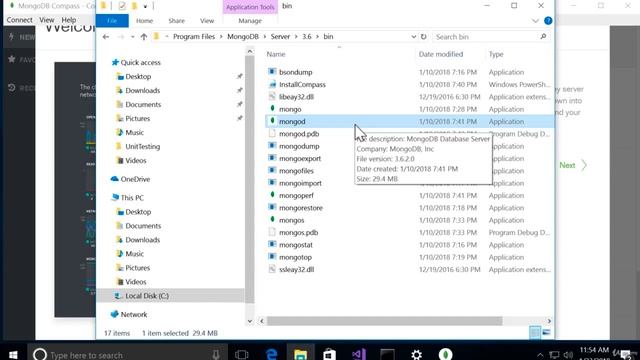 3 Installing MongoDB on Windows смотреть онлайн