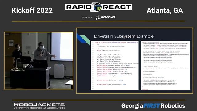 Software/Java Workshop - GeorgiaFIRST FRC Kickoff 2022 смотреть онлайн