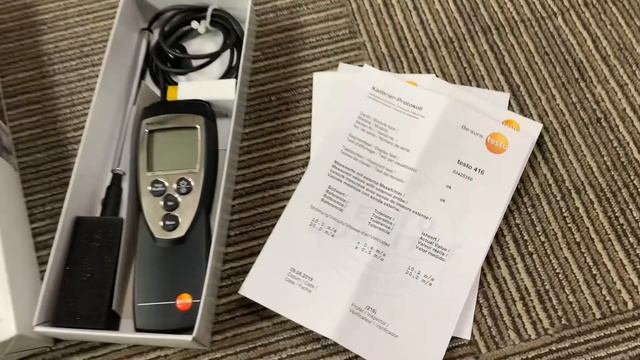 Hot Sale Testo 416 - Small vane anemometer Order-Nr. 0560 4160 New & Original with very good price смотреть онлайн