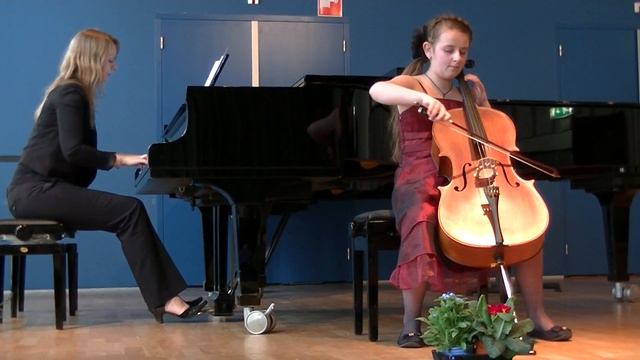 Nina Rosbergen Scherzo C.Webster cello смотреть онлайн