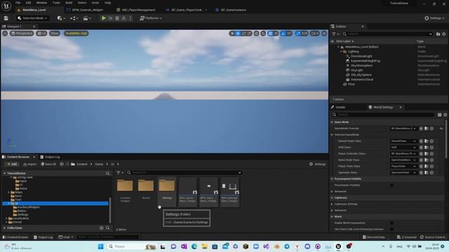 11 ИГРОВОЕ МЕНЮ ПАУЗЫ: ВИДЖЕТ И КОД/11 GAME PAUSE MENU: WIDGET AND CODE [UE5.1 TUTORIAL MENU] смотреть онлайн