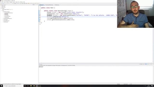 APPRENDRE A CODER EN JAVA #9BIS RÉSOLUTION DU TP смотреть онлайн