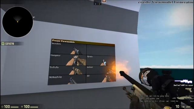 Как поменять угол обзора на оружия в CSGO. смотреть онлайн