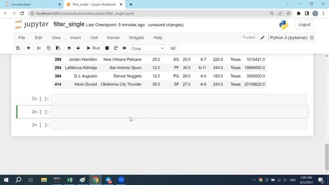 PYTHON PANDAS TUTORIAL #17 - FILTERING DATA BASED ON A PARTICULAR COLUMN смотреть онлайн