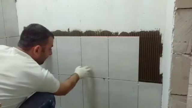 Быстрая кладка кафеля