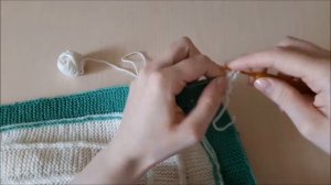 Самая простая ажурная обвязка края крючком