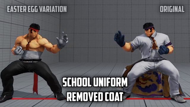 Ryu Secret Easter Egg COSTUMES - Street Fighter V Arcade Edition смотреть онлайн