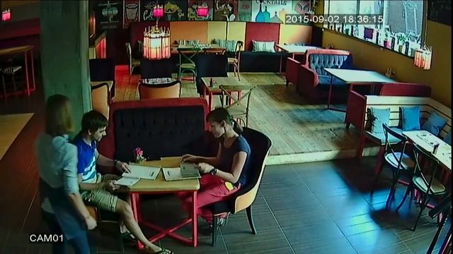 Комплект видеонаблюдения AHD для кафе Пример записи смотреть онлайн