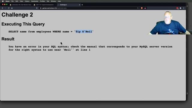 SQL Injection смотреть онлайн
